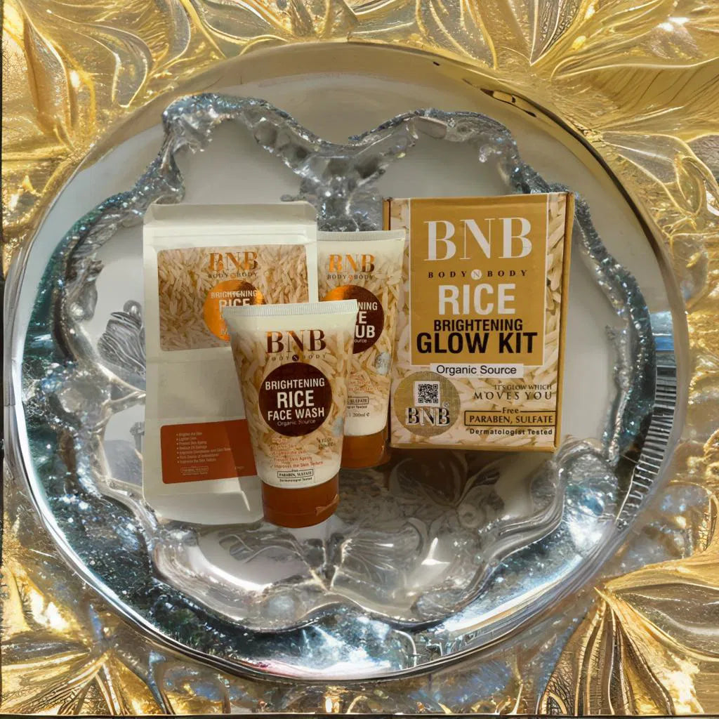 B.N.B rice glowing facial kit 3 in 1